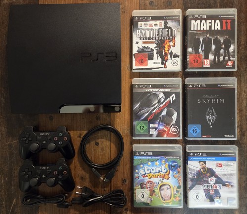 Sony ps3 slim 320gb 2xsony - sony,