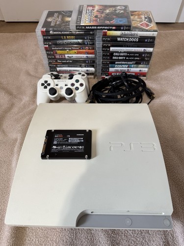 Ps3 weiß 320gb 23 - weiß, (hen)