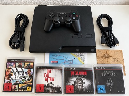 Ps3 slim 320 pscam 100 - ps3, 100%