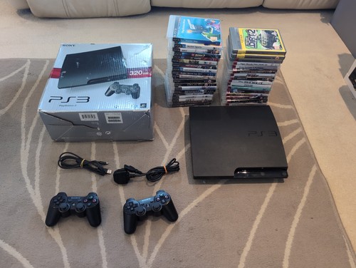 Sony ps3 slim 320gb konsole - ps3,