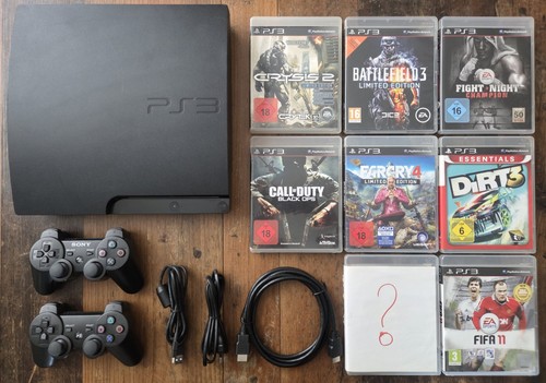 Sony ps3 slim charcoal black - slim,