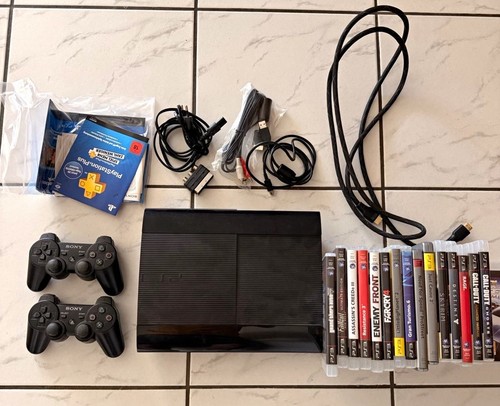 Sony playstation super slim - super,