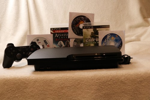 Sony ps3 slim 320gb fw - 🩵,